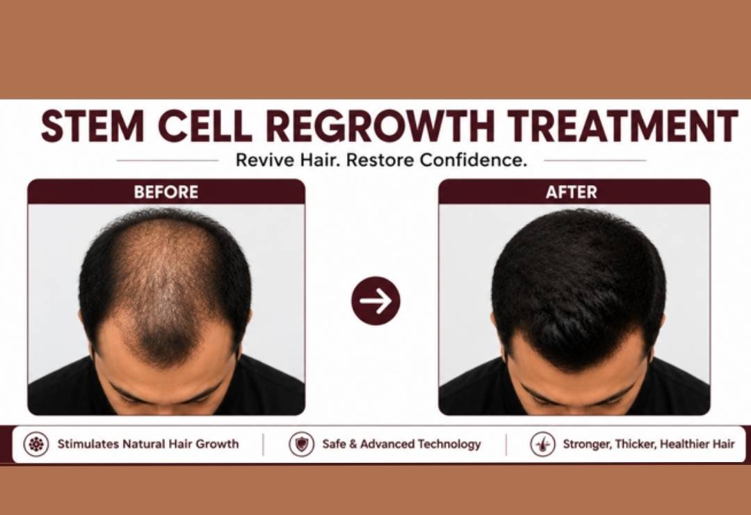 Stem cell hair regrowth in Bangalore at Aurilueur esthetic clinic