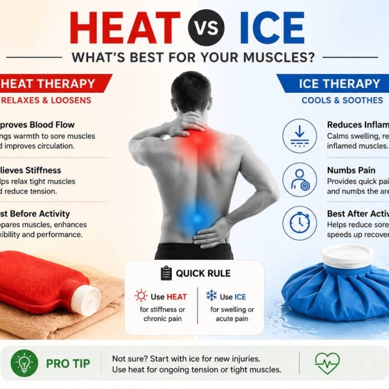 heat therapy timing for muscle stiffness at Aurilueur Indiranagar